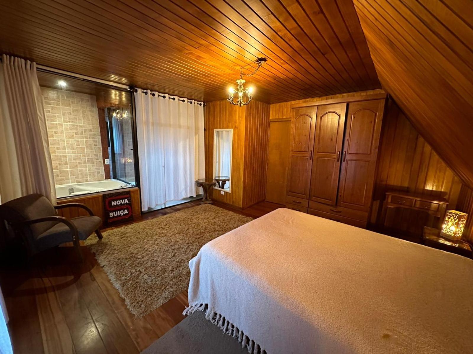 Casa de férias Lar - Chale Com 4 Quartos Em Campos do Jordão